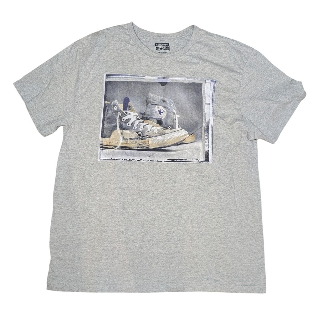 Vans Y2K Streetwear Skater High Top‎ Sneaker Graphic Print Boys T-Shirt XXL